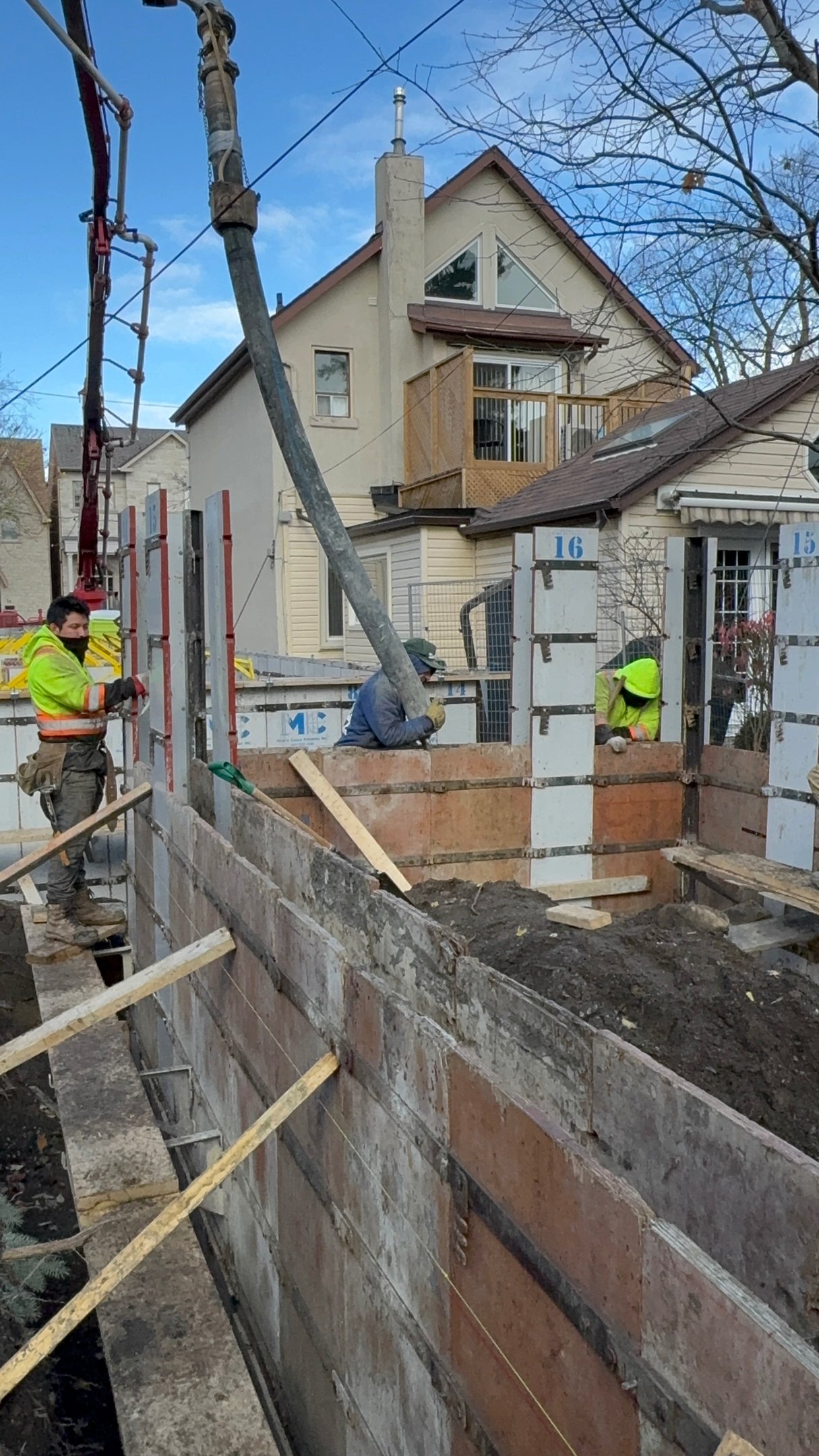 New home construction